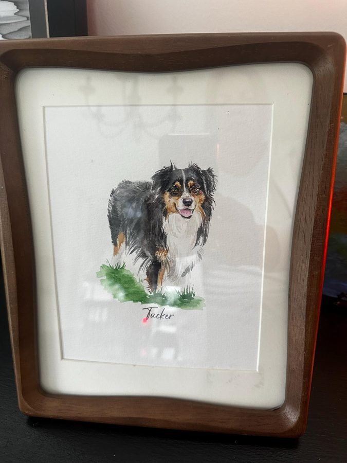 Cheryl&rsquo;s photo of their painting