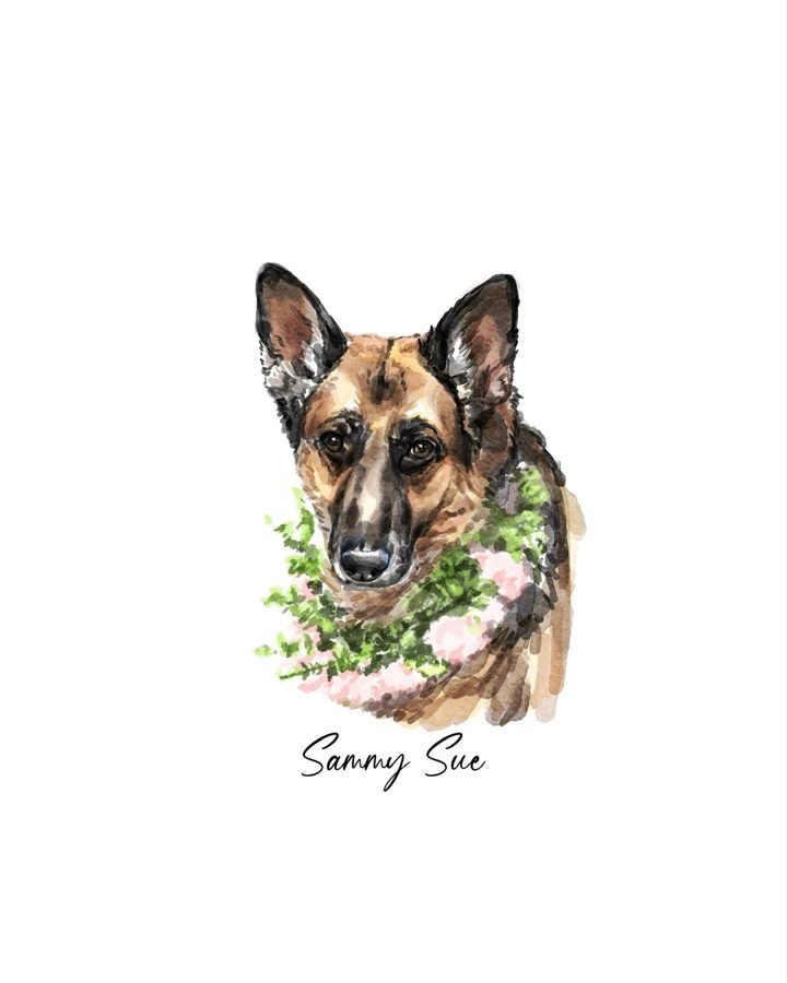 Mary&rsquo;s photo of their painting