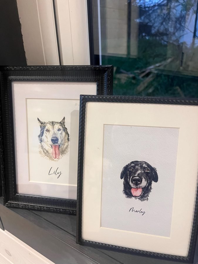 Leah&rsquo;s photo of their painting