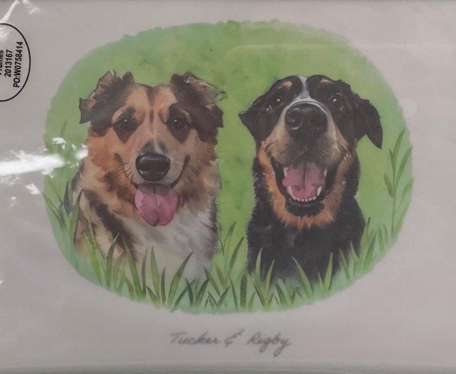 Courtney&rsquo;s photo of their painting