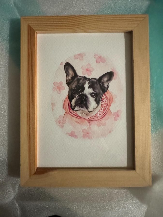 Samantha&rsquo;s photo of their painting
